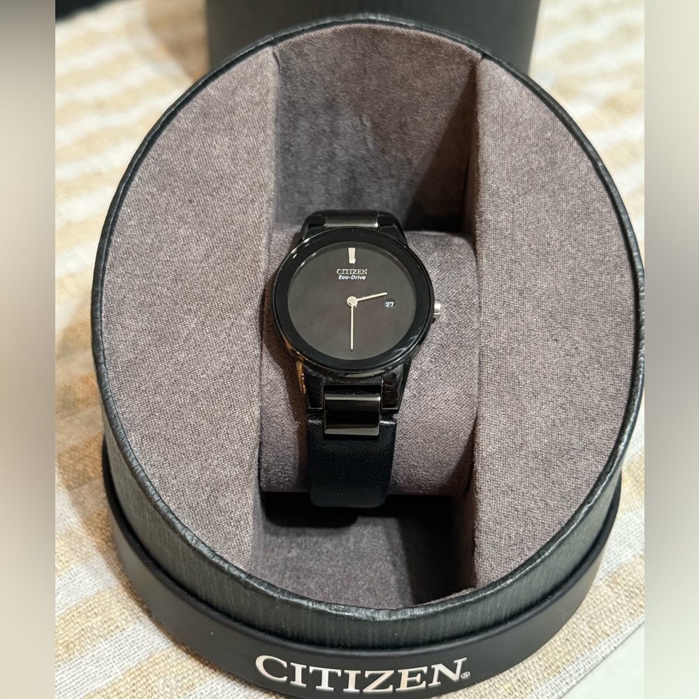 Citizen Eco-Drive Black Axiom Watch